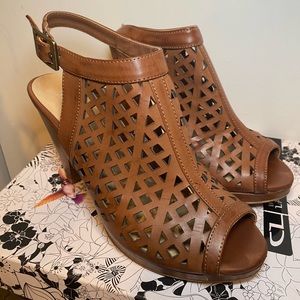 Brown Block Heels